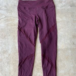 Mono B leggings maroon
